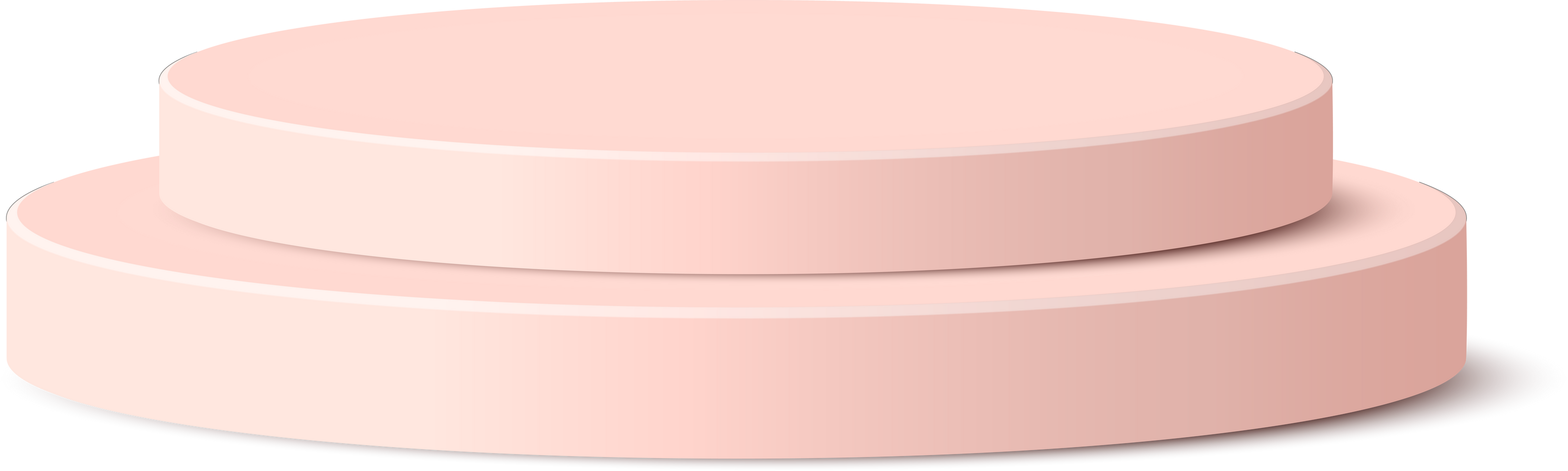 Pink Cylinder Podium.